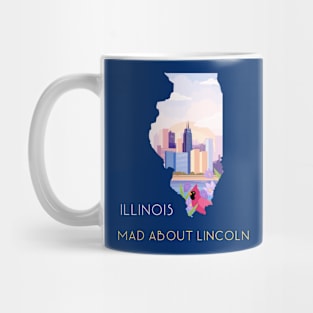 Illinois-Mad About Lincoln Mug